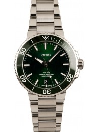 Oris Aquis Date Green Dial 39.5MM WE04345