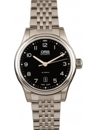 Oris Classic Date Black Dial WE03604