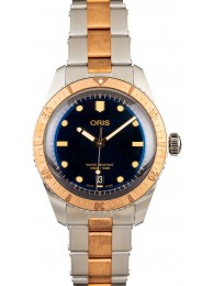 Oris Divers Sixty-Five Steel & Bronze Blue Dial WE02277