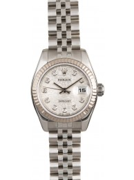 Replica 1:1 Lady Rolex Datejust Diamond Dial 179174 WE03854