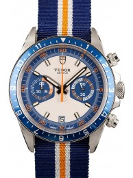 Replica AAA Tudor Heritage Chrono 70330 Blue Strap WE01282