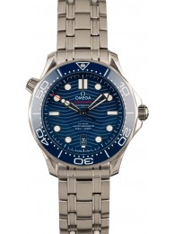 Replica Fashion Omega Seamaster Diver Blue Wave Dial WE01925
