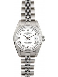 Replica Ladies Rolex Date 79240 White WE04036