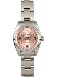 Replica Ladies Rolex Oyster Perpetual 176234 Pink WE03607