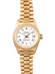 Replica Ladies Rolex President 69278 Bark WE01184