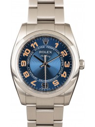 Replica Luxury Rolex Oyster Perpetual Air King 114200 Blue WE03379