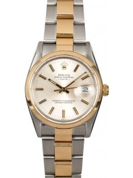 Replica Men's Rolex Date 15003 Two-Tone Oyster WE03132