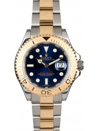 Replica Men's Rolex Yacht-Master 16623 Blue Dial Two Tone Oyster WE01106
