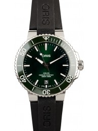 Replica Oris Aquis Date Green Dial WE00548