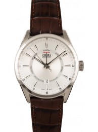 Replica Oris Artix Pointer Day Date 42MM Silver Dial WE03219