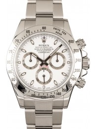 Replica Rolex Daytona Cosmograph 116520 White WE01086