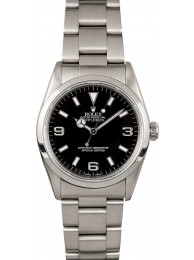 Replica Rolex Explorer 14270 Black Dial WE02023