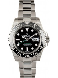 Replica Rolex GMT Master II Black 116710 Green GMT Hand WE01393
