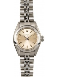 Replica Rolex Ladies Oyster Perpetual 6718 Stainless Steel WE01776