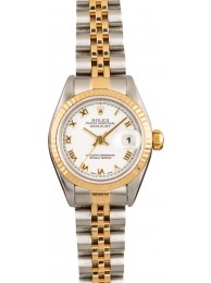 Replica Rolex Lady-Datejust 79173 White Roman WE02830