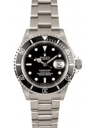 Replica Rolex Men's Submariner Serial Engraved 16610 WE00282