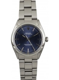 Replica Rolex Oyster Perpetual 1002 Blue Dial WE01403