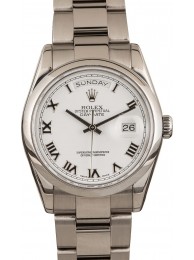 Replica Rolex Presidential 118209 White Gold WE03472