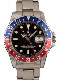 Replica Vintage 1966 Rolex GMT-Master 1675 Pepsi Bezel WE00730