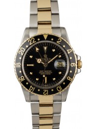 Replica Vintage 1979 Rolex GMT-Master 1675 Black Nipple Dial WE03858