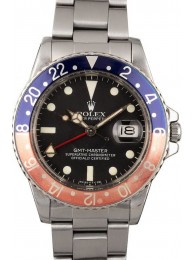 Replica Vintage Rolex GMT-Master 16750 Pepsi Bezel Insert WE04402