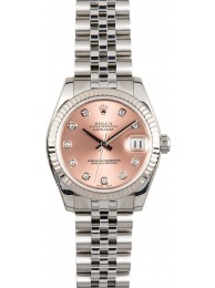 Rolex 31MM Datejust 178274 Pink Diamond WE00835