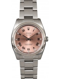 Rolex Air-King 114234 Salmon Diamond Roman Dial WE04249