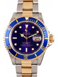 Rolex Blue Submariner 16613 WE03187