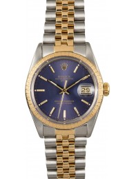 Rolex Date 15053 Blue Dial WE02430