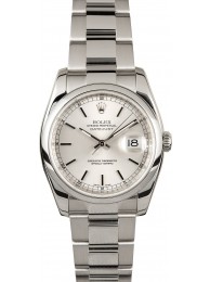 Rolex Datejust 116200 Steel 100% Authentic WE04471