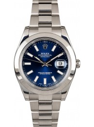 Rolex Datejust 116300 Blue Luminous Dial WE04084