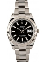 Rolex Datejust 116334 Black Index Dial WE02740