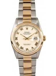 Rolex Datejust 16203 Ivory Dial WE01172