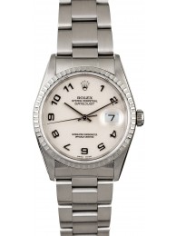 Rolex Datejust 16220 Ivory Jubilee Arabic Dial WE04371