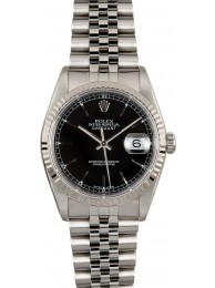 Rolex Datejust 16234 Black Index WE04532