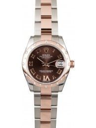 Rolex Datejust 178341 Chocolate Dial Two Tone Oyster WE02250