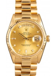 Rolex Day-Date 18038 President Diamond Dial WE02592