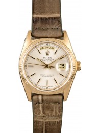 Rolex Day-Date 18038 Silver Dial WE00042