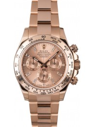 Rolex Daytona 116505 Diamond Dial Everose Gold Oyster WE01719