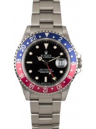 Rolex GMT-Master 16700 Black Dial with 'Pepsi' Bezel WE04715