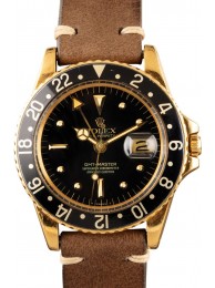 Rolex GMT-Master 1675 Yellow Gold WE02623