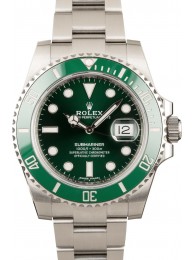 Rolex Hulk Submariner 116610V Green WE03166