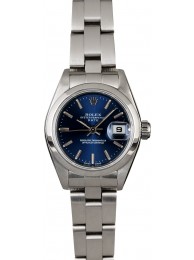 Rolex Ladies Date 79160 Blue Dial WE01699