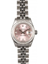 Rolex Ladies Datejust 179384 Diamonds WE00293