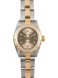 Rolex Ladies Oyster Perpetual 67193 Fluted Bezel WE02092