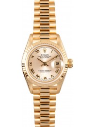 Rolex Lady 18K Presidential WE01586