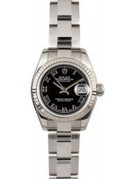 Rolex Lady-Datejust 179174 Black WE04259