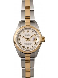 Rolex Lady Datejust 79163 Ivory Pyramid Dial WE01924