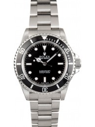 Rolex No Date Submariner 14060M Serial Engraved WE04445