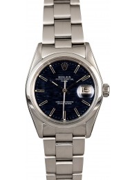 Rolex Oyster Perpetual Date 1500 Blue Dial WE01680